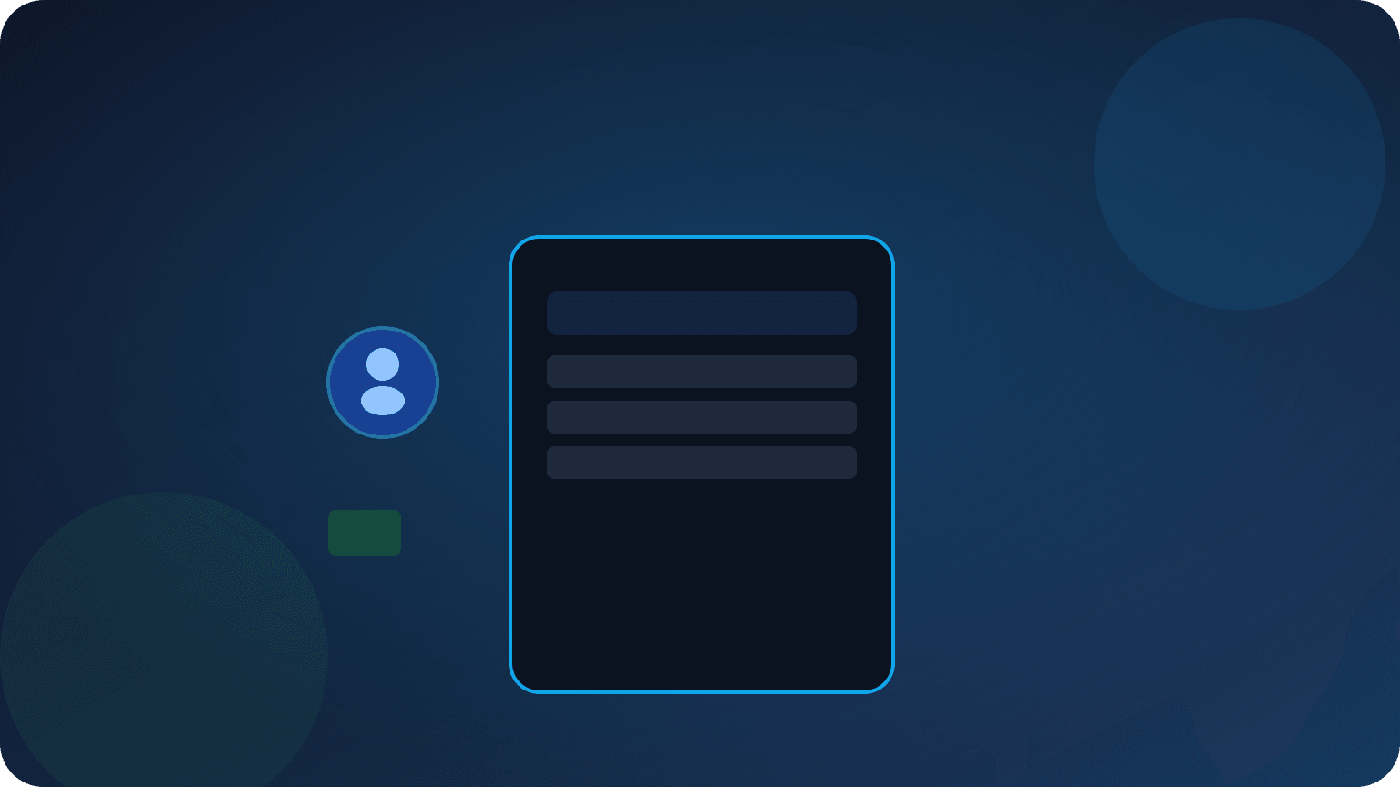 Illustration of a pool manager tracking members, payments, and lottery tickets